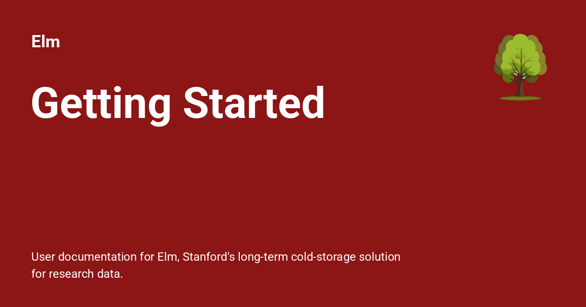 Getting Started - Elm